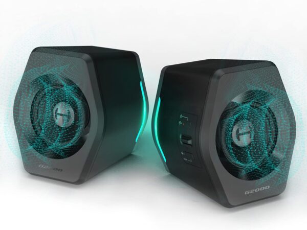 B00UAFSN5O.jpg Edifier G2000 32W PC Gaming Computer Speakers for Laptop Mac Desktop Computer Woofer Speakers Bluetooth USB 3.5mm AUX Inputs RGB Lights Multimedia Speakers Black