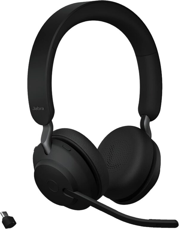Jabra Evolve2 65 MS Wireless Headphones with Link380c
