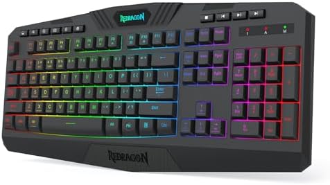 Redragon K521 Upgrade Rainbow LED Gaming Keyboard