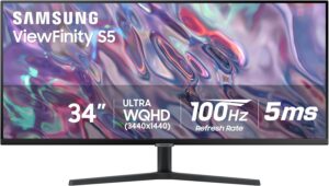 B0C1KPXPM9.jpg SAMSUNG 34" ViewFinity S50GC Series Ultra-WQHD Monitor