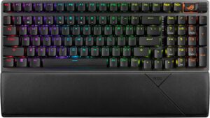 B0C7KFZ5TL.jpg ASUS ROG Strix Scope II 96 Wireless Mechanical Gaming Keyboard – 96% Full-Size