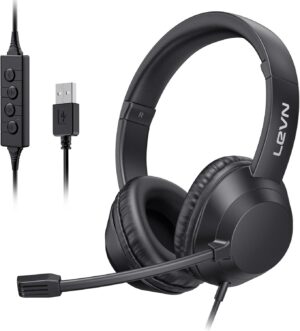 B0CGM1C2B9.jpg LEVN Headset with Mic
