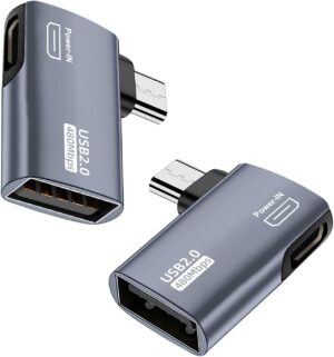 AreMe 2 Pack OTG Cable Adapter for Fire TV Stick 4K