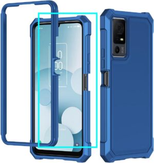 for Jitterbug Smart 4 Case/TCL 40XL/TCL 40T/TCL 505 Phone Case with Screen Protector