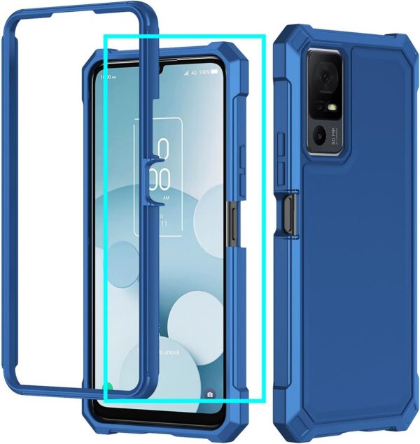 B0CLM7X5W1.jpg for Jitterbug Smart 4 Case/TCL 40XL/TCL 40T/TCL 505 Phone Case with Screen Protector