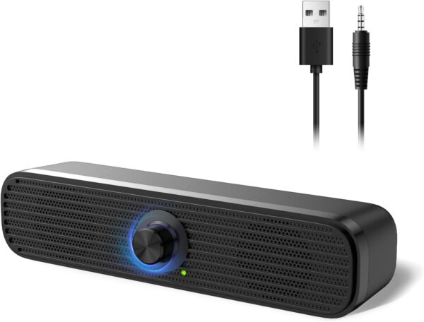1Mii Computer Speakers for Desktop Laptop Tablet