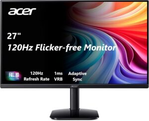 acer 27 Inch Monitor- KB272-27 Inch FHD IPS