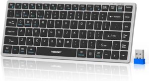 TECKNET Bluetooth Keyboard Rechargeable