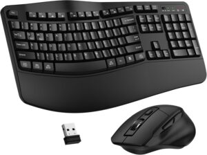 Wireless Keyboard and Mouse Combo