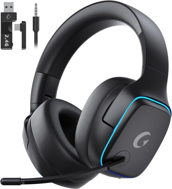 2.4GHz Wireless Gaming Headsets for PS5
