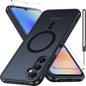 B0F8N3PM3C.jpg Matte Case for Samsung Galaxy A05S with Screen Protector